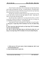 thực trạng hoạt động kinh doanh của ngân hàng tmcp eximbanhk việt nam chi nhánh đống đa