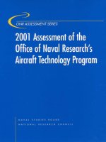 Tài liệu 2001 Assessment of the Office of Naval Research’s Aircraft Technology Program docx