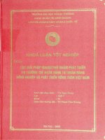 các giải pháp marketing nhằm phát triển thị trường thẻ ngân hàng tại ngân hàng nông nghiệp và phát triển nông thôn việt nam