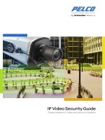 Tài liệu IP Video Security Guide: Global Leaders in Video and Security Systems pptx
