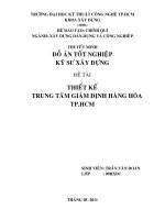 Thiết kế trung tâm giám định hàng hóa TP.Hồ Chí Minh