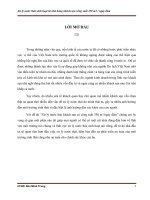 Tài liệu Đề tài: Xử lý nước thải sinh hoạt từ nhà hàng khách sạn công suất 350 m3 / ngày đêm ppt