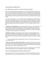 Tài liệu ĐỀ CƯƠNG ÔN TẬP MÔN HTVT1 doc