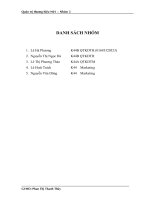 xây dựng bản đồ nhận thức về thương hiệu xe tay ga