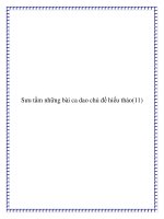 Tài liệu Sưu tầm những bài ca dao chủ đề báo hiếu cha mẹ docx