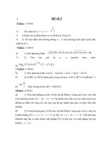 Tài liệu Đề thi thử đại học môn toán năm 2013 - THPT Lý Thường Kiệt - Hải Phòng - Đề số 5 ppt