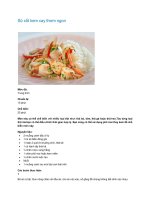 Tài liệu Sò xốt kem cay thơm ngon docx