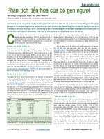 Seminar sinh (BK HCM) _ Bài dịch sinh học đại cương