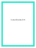 Tài liệu Ca dao đề tài con dâu - con rể ppt