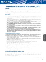 Tài liệu International Business Plan Event, 2013 pdf