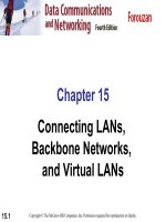 Tài liệu Chapter 15 Connecting LANs, Backbone Networks, and Virtual LANs docx