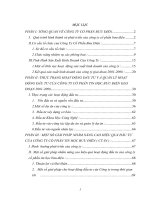 một số giải pháp nhằm nâng cao hiệu quả đầu tư của công ty cổ phần tin học bưu điên ( ct-in