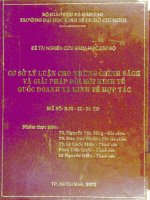 cơ sở lý luận cho những chính sách và giải pháp đổi mới kinh tế quốc doanh và kinh tế hợp tác