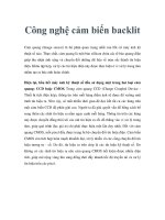 Công nghệ cảm biến backlit