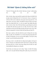 Tài liệu Mô hình “Quản lý không kiểm soát” pptx