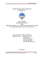 Tài liệu lý thuyết kinh tế chủ yếu về đầu tư - nhóm 2 docx