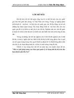 một số giải pháp nâng cao hiệu quả quản lý sử dụng đất đô thị trên địa bàn thành phố hà nội