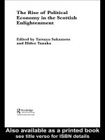 Tài liệu The Rise of Political Economy in the Scottish Enlightenment docx
