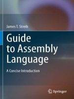 Tài liệu Guide to Assembly Language doc