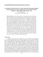Tài liệu SO SÁNH MỨC ĐỘ HÀI LÒNG CỦA NHÂN VIÊN ĐỐI VỚI DOANH NGHIỆP TẠI NGÂN HÀNG SÀI GÒN THƯƠNG TÍN VÀ NGÂN HÀNG NÔNG NGHIỆP VÀ PHÁT TRIỂN NÔNG THÔN - HUẾ ppt