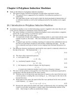 electric machine Chapter 6 Polyphase Induction Machines