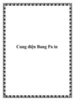 Tài liệu Cung điện Bang Pa in pot
