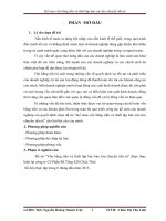 luận văn kế toán vốn bằng tiền và thiết lập báo cáo lưu chuyển tiển tệ