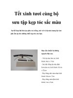 tet xinh tuoi cung bo suu tap kep toc sac mau