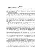 phát triển công nghiệp trên địa bàn  tỉnh quảng trị - thực trạng và giải pháp