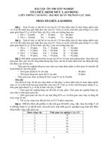 Tài liệu BÀI TẬP ÔN THI TỐT NGHIỆP TỔ CHỨC-ĐỊNH MỨC LAO ĐỘNG (LIÊN THÔNG CAO ĐẲNG - ĐẠI HỌC QUẢN TRỊ NHÂN LỰC 2010) potx