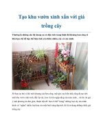 Tài liệu Tạo khu vườn xinh xắn với giá trồng cây doc