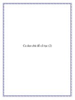 Tài liệu 14 bài ca dao chủ đề cổ tục potx