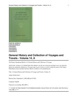 Tài liệu A General History and Collection of Voyages and Travels, Volume 14 ppt