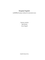 Tài liệu Hospital English: the Brilliant learning workbook for international nurses ppt