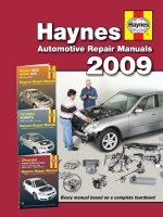Tài liệu Haynes Automotive Repair Manuals 2009 docx