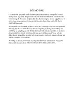 dự án mở của hàng bán đồ handmade