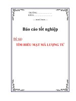 tìm hiểu mật mã lượng tử
