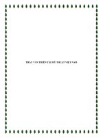 Tài liệu THẦY VÂN THIÊN TÀI MỸ THUẬT VIỆT NAM ppt