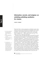 Tài liệu Information, secrets, and enigmas: an enfolding-unfolding aesthetics for cinema pptx