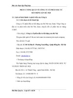 thực trạng tổ chức bộ máy kế toán và hệ thống kế toán tại công ty cpđt bất động sản hà nội