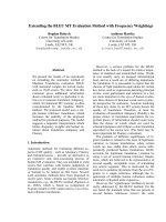 Tài liệu Báo cáo khoa học: 