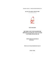 Hoàn thiện cơ chế cấp phát kinh phí hỗ trợ không hoàn lại giai đoạn 2011   2015 của quỹ dịch vụ viễn thông công ích việt nam