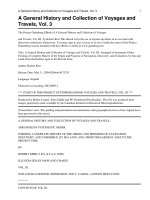 Tài liệu A General History and Collection of Voyages and Travels, Vol.3 ppt