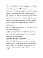 Tài liệu 5 mẹo nhỏ đảm bảo dinh dưỡng trong ăn uống pptx