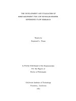 Tài liệu THE DEVELOPMENT AND UTILIZATION OF SOME EQUIPMENT FOR LOW REYNOLDS NUMBER SUPERSONIC FLOW RESEARCH ppt