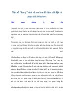 Tài liệu Một số 