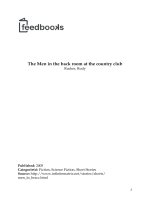 Tài liệu The Men in the back room at the country club ppt