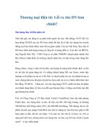 Tài liệu Thương mại điện tử: Lối ra cho DN bưu chính? docx