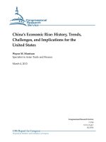 Tài liệu China’s Economic Rise: History, Trends, Challenges, and Implications for the United States pdf
