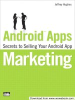 Tài liệu Android Apps Secrets to Selling Your Android App Marketing ppt